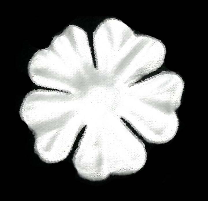 SATIN FLOWER - PALE IVORY